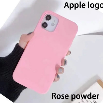 Oriģinālais oficiālā logotipa silikona korpuss iPhone 13 12 14 Pro Max korpusiem Apple iPhone 13 mini 12 11 14Pro korpusam pilns vāciņš