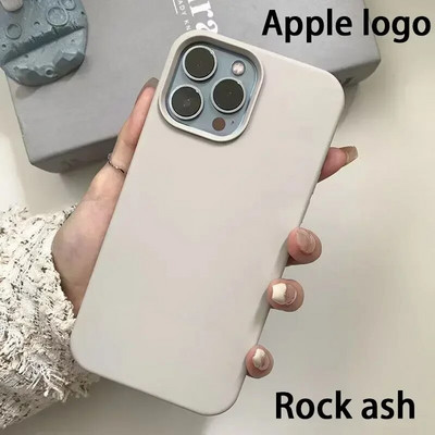 Oriģinālais oficiālā logotipa silikona korpuss iPhone 13 12 14 Pro Max korpusiem Apple iPhone 13 mini 12 11 14Pro korpusam pilns vāciņš