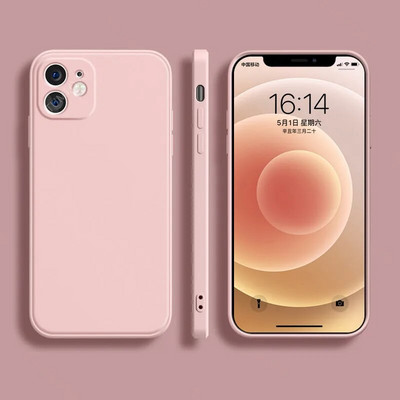 Θήκη υγρής σιλικόνης για Samsung Galaxy S23 S22 S21 Ultra S20 FE S10 Plus A13 A33 A53 A73 A52 A52S Μαλακό πλήρες κάλυμμα αντικραδασμικό