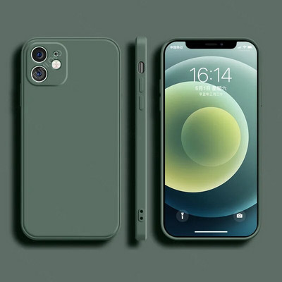 Θήκη υγρής σιλικόνης για Samsung Galaxy S23 S22 S21 Ultra S20 FE S10 Plus A13 A33 A53 A73 A52 A52S Μαλακό πλήρες κάλυμμα αντικραδασμικό