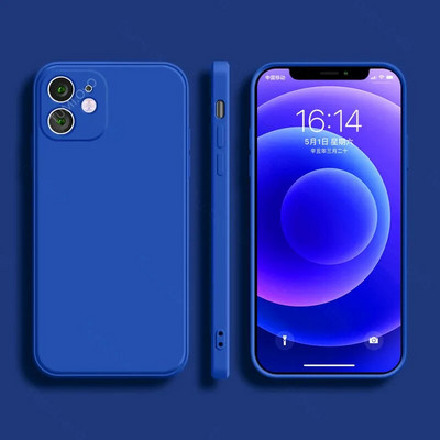 Θήκη υγρής σιλικόνης για Samsung Galaxy S23 S22 S21 Ultra S20 FE S10 Plus A13 A33 A53 A73 A52 A52S Μαλακό πλήρες κάλυμμα αντικραδασμικό