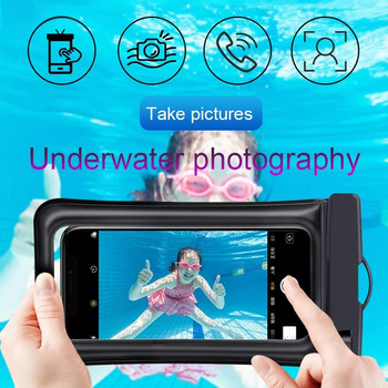 Плаваща въздушна възглавница Водоустойчива чанта за плуване Калъф за телефон за iPhone 11 12 13 14 Pro Max Samsung S23 S22 Xiaomi 13 Капак за Huawei P30 20 Lite