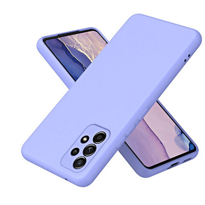 Tekuća silikonska maska za Samsung Galaxy A13 A23 A33 A53 A14 A24 A54 A73 A04 A04S A12 A22 A32 A42 A52 A52S A72 5G Cover Fundas