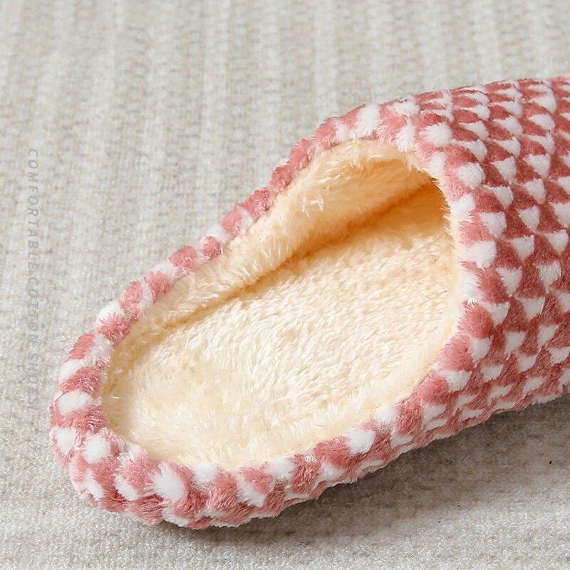 Vīriešu čības Ziemas plīša silti mājas apavi Sieviešu kažokādas čības iekštelpu Klusums Komforts grīda Slīdkurpes Apavi Vīriešu Guļamistabas Apavi