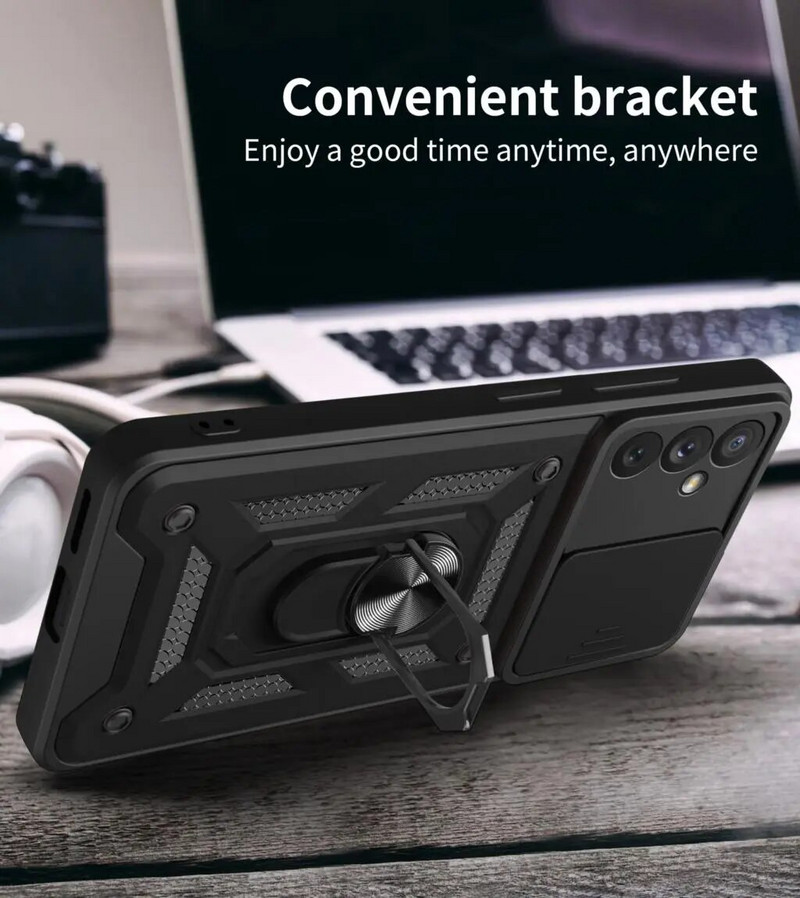 Lükandkaamera objektiivi ümbris Samsung Galaxy S22 S23 A53 A54 A33 Ultra S21 S20 A04 A04E A14 A34 A13 A23 Note 20 kaitserauaga soomuskate