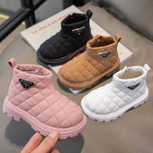 Bērnu zābaki Meiteņu Modes Puszābaki Zēni Mārtiņzābaki Bērni Neslīdoši Āra Apavi Studentu Apavi Rudens Pārgājienu Zābaki