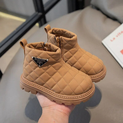 Bērnu zābaki Meiteņu Modes Puszābaki Zēni Mārtiņzābaki Bērni Neslīdoši Āra Apavi Studentu Apavi Rudens Pārgājienu Zābaki