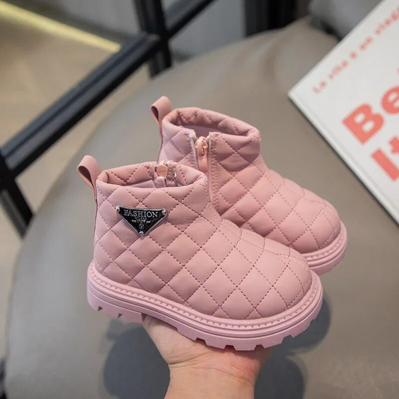 Bērnu zābaki Meiteņu Modes Puszābaki Zēni Mārtiņzābaki Bērni Neslīdoši Āra Apavi Studentu Apavi Rudens Pārgājienu Zābaki