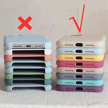 Γνήσιες επίσημες θήκες τηλεφώνου σιλικόνης με λογότυπο για iPhone 11 12 13 14 15 Pro Max για Apple iPhone 15 13 14 11 Πλήρες προστατευτικό κάλυμμα