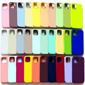 Πολυτελής αυθεντική θήκη σιλικόνης για Apple iPhone 11 12 13 14 15 Pro Max Official Logo Case for iPhone 12 13 Mini 14 15 Pro Cover
