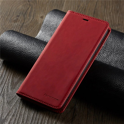 Plāns zamšādas ādas maka vāciņš iPhone 11 12 13 14 15 Pro Max Mini XR XS 8 7 6s 6 Plus SE 2020 5S Flip Cover Spēcīgs magnēts