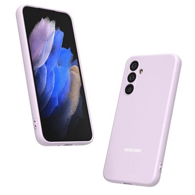 Korpuss priekš Samsung A54 A34 zīdaina silikona mīksta pieskāriena aizmugures vāciņš priekš Galaxy A 34 A 54 triecienizturīgs aizsargkoķis