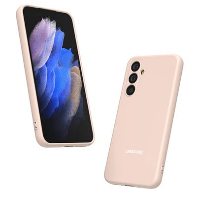 Korpuss priekš Samsung A54 A34 zīdaina silikona mīksta pieskāriena aizmugures vāciņš priekš Galaxy A 34 A 54 triecienizturīgs aizsargkoķis