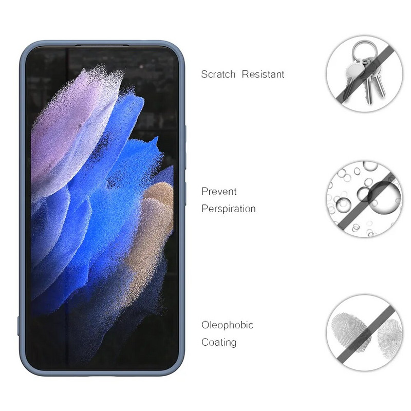 Korpuss priekš Samsung A54 A34 zīdaina silikona mīksta pieskāriena aizmugures vāciņš priekš Galaxy A 34 A 54 triecienizturīgs aizsargkoķis