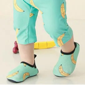 Bērnu pludmales apavi peldēšanai Ātri žūstoši, neslīdoši, mīkstas zoles apavi bērniem, čības, mazuļi, zēni, meitenes, sandales