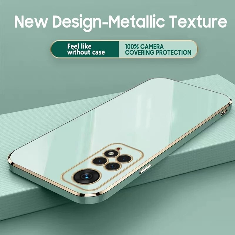 Glancēts telefona maciņš Xiaomi Redmi Note 11 11S 10 10S 10C 10A 9S 9T 9C POCO X3 X4 Pro 11T 12Lite silikona aizsargvāciņš