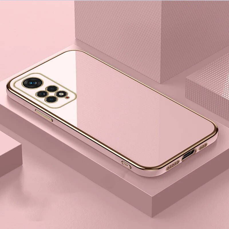 Glancēts telefona maciņš Xiaomi Redmi Note 11 11S 10 10S 10C 10A 9S 9T 9C POCO X3 X4 Pro 11T 12Lite silikona aizsargvāciņš