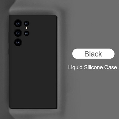 Luxus eredeti folyékony szilikon tok Samsung Galaxy S23 S20 S21 S22 Ultra S10 Plus Fe A54 A53 A52 A51 A33 A32 A71 telefontokhoz