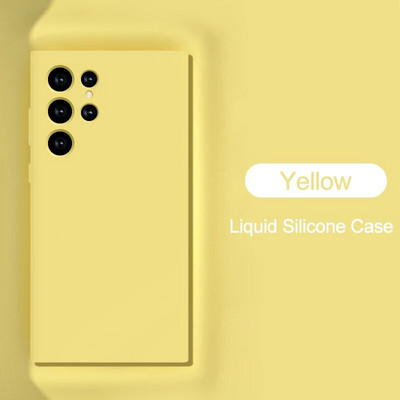 Luxus eredeti folyékony szilikon tok Samsung Galaxy S23 S20 S21 S22 Ultra S10 Plus Fe A54 A53 A52 A51 A33 A32 A71 telefontokhoz