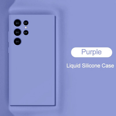 Luxus eredeti folyékony szilikon tok Samsung Galaxy S23 S20 S21 S22 Ultra S10 Plus Fe A54 A53 A52 A51 A33 A32 A71 telefontokhoz