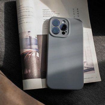 Висококачествен оригинален квадратен течен мек силиконов калъф за телефон за iPhone 15 14 11 12 13 Pro Max Plus цветен моден калъф