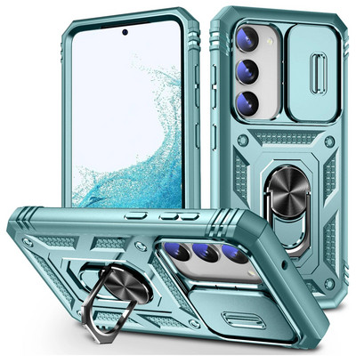 Pretnokrišanas lēcas aizsardzības tālruņa Funda futrālis Samsung Galaxy S23 Ultra S22 Plus S21 FE 5G A54 A34 A14 A53 A04S A13 A33 A52 A52S