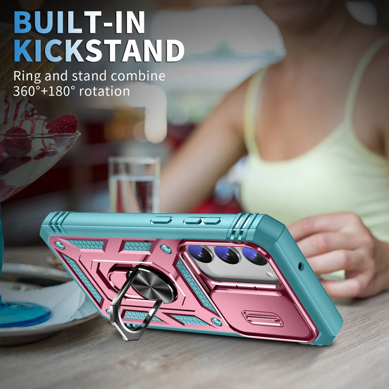 Pretnokrišanas lēcas aizsardzības tālruņa Funda futrālis Samsung Galaxy S23 Ultra S22 Plus S21 FE 5G A54 A34 A14 A53 A04S A13 A33 A52 A52S