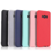 Θήκη TPU Για Samsung Galaxy S8 S9 S10 S20 Ultra A6 A7 A8 A9 2018 S20 Plus A10 A20 A30 A50 A70 Ματ σιλικόνη μαλακό κάλυμμα TPU