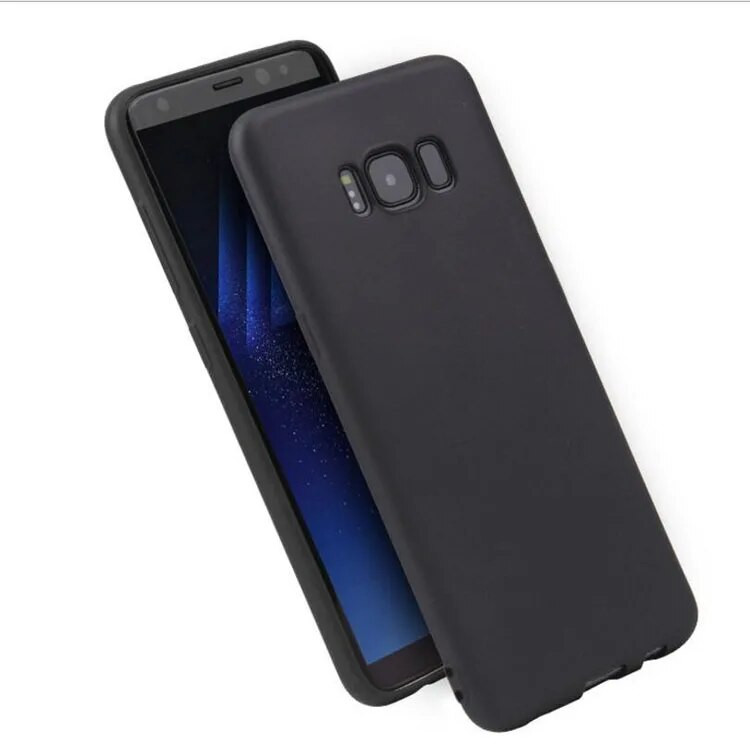 TPU korpuss Samsung Galaxy S8 S9 S10 S20 Ultra A6 A7 A8 A9 2018 S20 Plus A10 A20 A30 A50 A70 matēts silikons mīksts TPU vāciņš