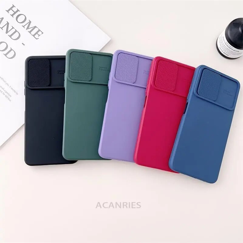 Bīdāms kameras aizsargvāciņš priekš Xiaomi Redmi Note 12 11 10 9 Pro Plus 4G 5G 12c 11a 11s 10s Aizmugurējais vāks Note12 12pro Note11