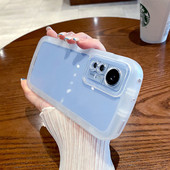 Légzsák ütésálló átlátszó tok Xiaomi Mi 11T 12T 13 11 Lite 5G Poco F5 F3 X3 X5 Redmi Note 12 10 Pro 11S 10S 12S burkolathoz