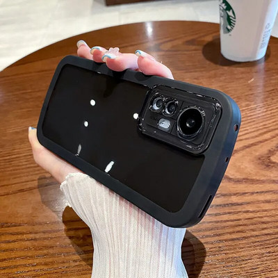 Légzsák ütésálló átlátszó tok Xiaomi Mi 11T 12T 13 11 Lite 5G Poco F5 F3 X3 X5 Redmi Note 12 10 Pro 11S 10S 12S burkolathoz