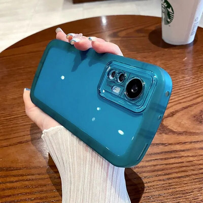 Légzsák ütésálló átlátszó tok Xiaomi Mi 11T 12T 13 11 Lite 5G Poco F5 F3 X3 X5 Redmi Note 12 10 Pro 11S 10S 12S burkolathoz