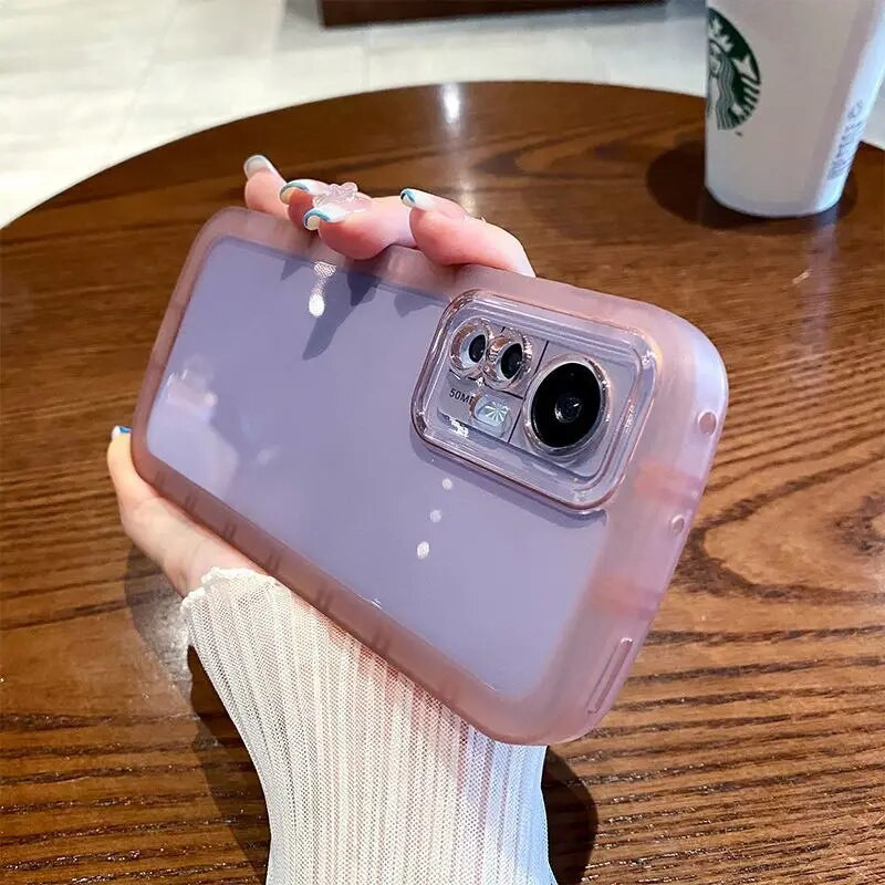 Légzsák ütésálló átlátszó tok Xiaomi Mi 11T 12T 13 11 Lite 5G Poco F5 F3 X3 X5 Redmi Note 12 10 Pro 11S 10S 12S burkolathoz