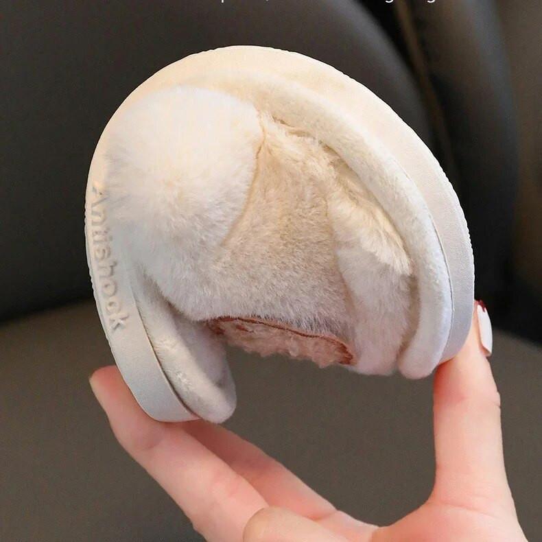 Bērnu kokvilnas apavi bērniem ziemas čības zēni meitenes mazulis jauks lācis silts atvērts purngals kurpes biezas kažokādas bērniem mājas plīša čības