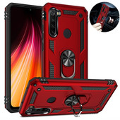 Xiaomi Redmi Note 8T 7 8 Pro Case Luxury Armor triecienizturīgajam tālruņa korpusam Redmi 7 8 7A 8A automašīnas magnētiskā gredzena turētāja aizmugurējam vāciņam