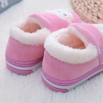 Παντόφλες για νήπια για κορίτσια Χειμερινά βελούδινα ζεστά παπούτσια για το σπίτι Είδη για μωρά Loafers Κινούμενα σχέδια Πρόβατα Παιδικά Παιδικά Σπίτι Παπούτσια Δώρα