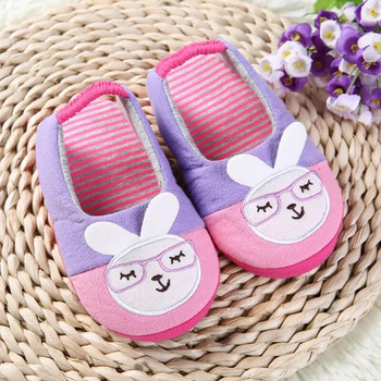 Детски чехли Пролет Есен Домашни обувки против плъзгане за момчета Момичета Карикатура Кораб Меки бебешки пързалки Вътрешни детски чехли