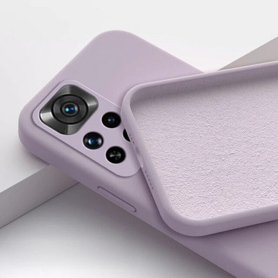 Θήκη Liquid Silicone On για Xiaomi Redmi Note 11 Plus 9 10 10s 11s 12 12X Mi 10T 11T 12T Pro 11 Lite 5G NE POCO F3 X3 NFC Cover
