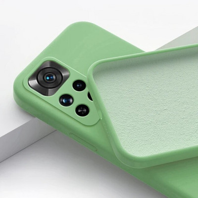 Θήκη Liquid Silicone On για Xiaomi Redmi Note 11 Plus 9 10 10s 11s 12 12X Mi 10T 11T 12T Pro 11 Lite 5G NE POCO F3 X3 NFC Cover