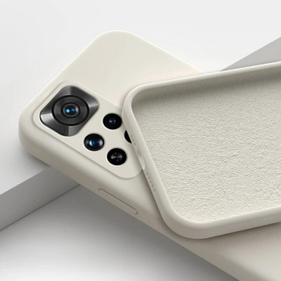 Θήκη Liquid Silicone On για Xiaomi Redmi Note 11 Plus 9 10 10s 11s 12 12X Mi 10T 11T 12T Pro 11 Lite 5G NE POCO F3 X3 NFC Cover