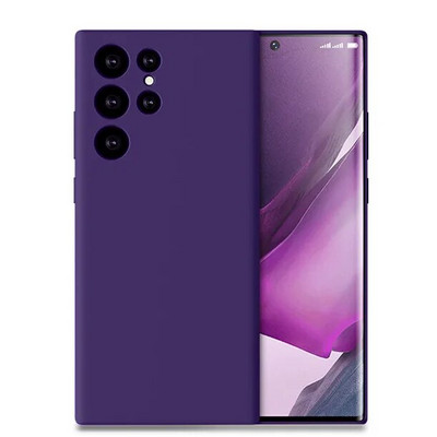 Τετράγωνη θήκη υγρής σιλικόνης για Samsung Galaxy S24 S23 A73 A53 A33 A23 A13 A52 A72 A42 A71 A51 A21S Πολυτελές μαλακό κάλυμμα