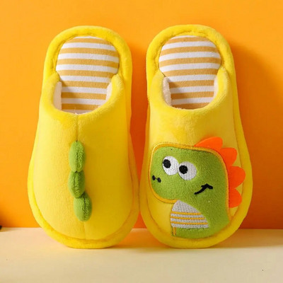 Pamut Cipők Gyerekek Aranyos Meleg Téli Lányok Cipők Szőrös Beltéri Papucsok Gyerekeknek Fiú Téli Rajzfilm Baba Csúszásmentes Otthoni Papucsok