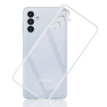 За Samsung Galaxy A14 Калъф Прозрачен силиконов мек TPU калъф за Samsung A24 A34 A54 Fundas За Samsung A14 4G 5G Прозрачен Coque