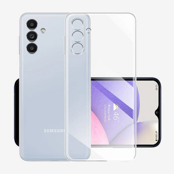 За Samsung Galaxy A14 Калъф Прозрачен силиконов мек TPU калъф за Samsung A24 A34 A54 Fundas За Samsung A14 4G 5G Прозрачен Coque