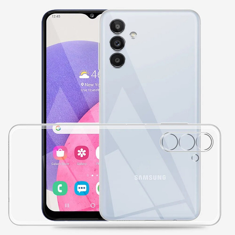 Για Samsung Galaxy A14 Case Clear Silicone soft κάλυμμα TPU Για Samsung A24 A34 A54 Fundas For Samsung A14 4G 5G Διαφανές κοκ