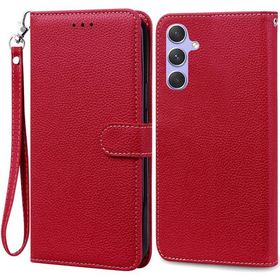 Θήκη A24 A34 A54 για Coque Θήκη Samsung Galaxy A34 Δερμάτινη θήκη πορτοφολιού για Samsung A54 5G GalaxyA54 A 34 A24 Θήκες τηλεφώνου
