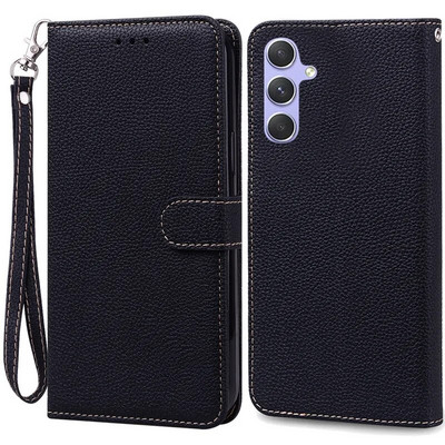 Θήκη A24 A34 A54 για Coque Θήκη Samsung Galaxy A34 Δερμάτινη θήκη πορτοφολιού για Samsung A54 5G GalaxyA54 A 34 A24 Θήκες τηλεφώνου