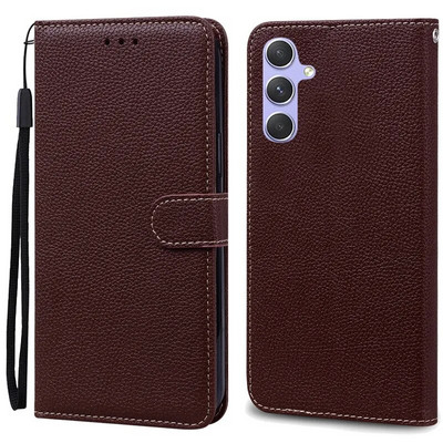 Θήκη A24 A34 A54 για Coque Θήκη Samsung Galaxy A34 Δερμάτινη θήκη πορτοφολιού για Samsung A54 5G GalaxyA54 A 34 A24 Θήκες τηλεφώνου