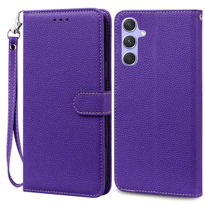 Θήκη A24 A34 A54 για Coque Θήκη Samsung Galaxy A34 Δερμάτινη θήκη πορτοφολιού για Samsung A54 5G GalaxyA54 A 34 A24 Θήκες τηλεφώνου